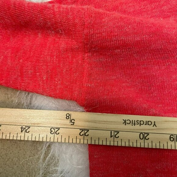 J. Crew Women's XS Alpaca Blend Red High Low Sweater Blouse - Picture 8 of 13